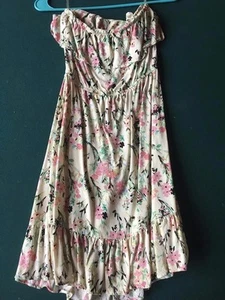 Accidently in Love Junior Girls Sundress - Strapless - Size M - Fits like a 1-3 - Picture 1 of 5