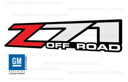 2001 - 2006 GMC Sierra Z71 decals - F - stickers set truck bed side 1500 2500 HD - Image 1 of 1