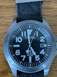 Citizen Promaster Eco-Drive Black Men's Watch -E1685115060 - Picture 1 of 6