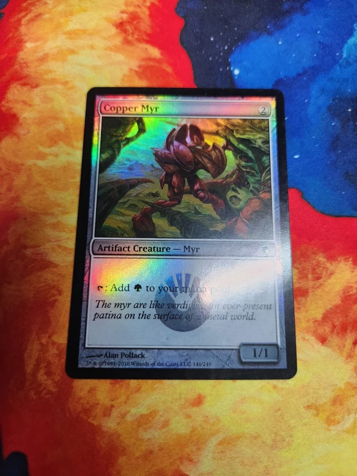 Copper Myr - Scars of Mirrodin (SOM) - Foil - NM/SP - Image 1 of 2