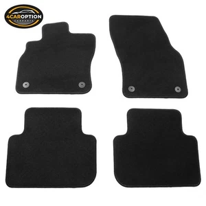 Fits 19-25 Audi Q3 F3 Floor Mats Carpet Nylon Black - Picture 1 of 4