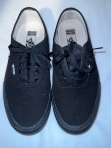 Vans Black Canvas Men's Skate Shoes Size 11 little wear no box - Picture 1 of 9