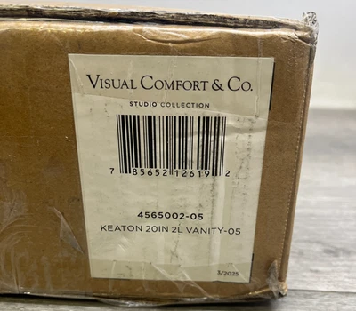 Visual Comfort Studio Collection 4565002-05 Keaton-2 Light Medium Bath - Image 1 of 3
