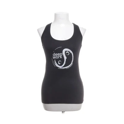 Deep Work, Tanktop, Größe: S, Schwarz, Print, Damen #MaG - Bild 1 von 4