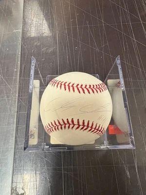 卡洛斯·桑塔纳签名棒球好莱坞收藏品正品认证 — 第 1/2 张图片