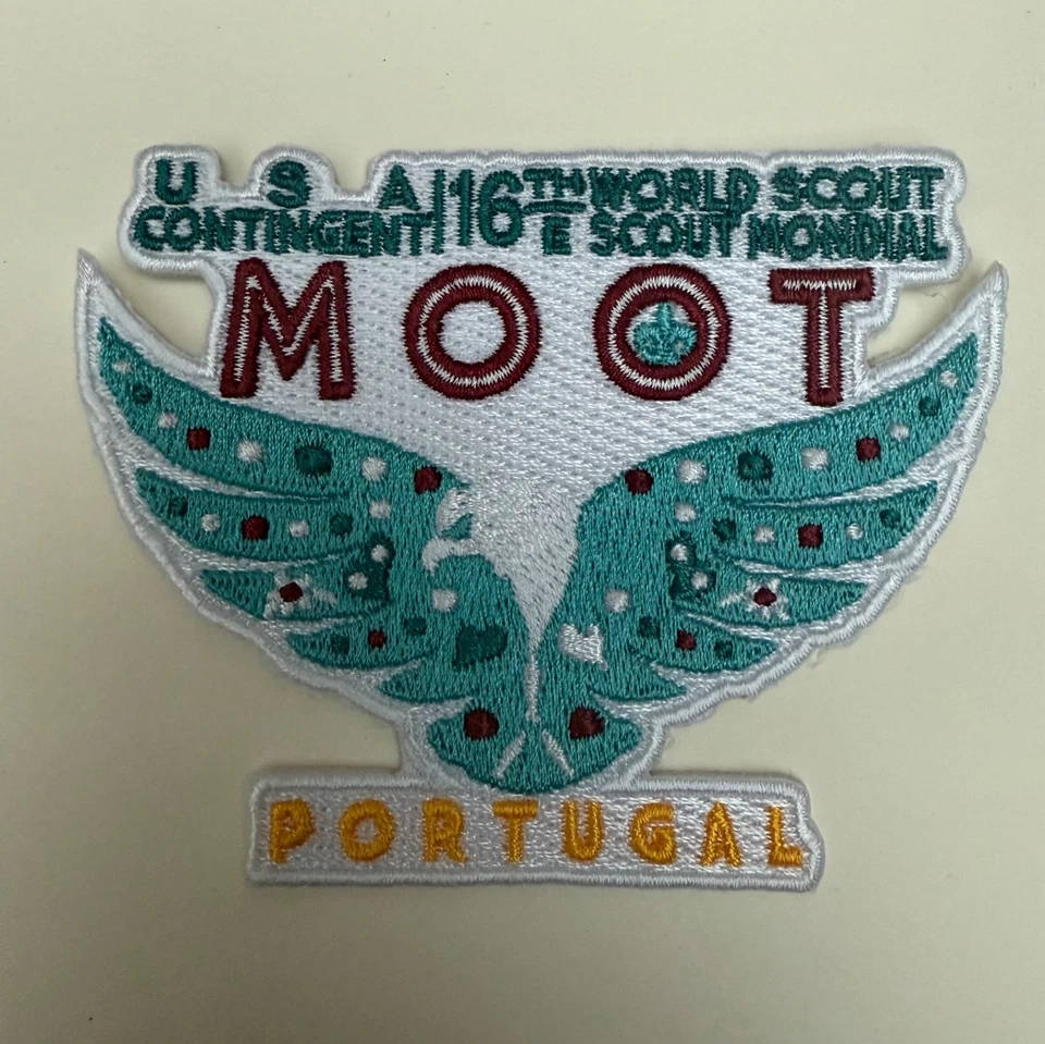 16th World Scout Moot 2025  USA Contingent patch - Image 1 of 1