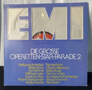 Die Grosse Wolfgang Anheisser Walter Berry Operetten Star Parade 2 Vinyl LP Rare - Picture 1 of 6