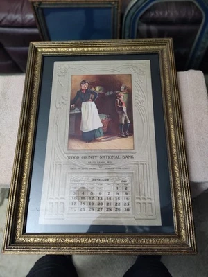 Vintage R Atkinson Fox You Shan't Go Swimming So There 1909 Sample Calendar NR - Image 1 of 4