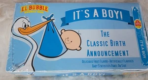 dubble bubble it's a boy! blue bubble gum gender reveal cigars (pack of 36) - Picture 1 of 3