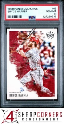 2020 PANINI DIAMOND KINGS #66 BRYCE HARPER PSA 10 - Image 1 of 3