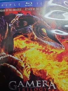 Gamera Trilogy (Blu-ray Disc, 2011, 2-Disc Set) 1 2 3 JP / ENG  - Picture 1 of 2