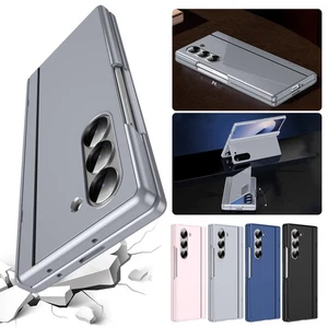 Funda con bisagra con soporte oculto para Samsung Galaxy Z Fold7/6/5/4/3 con protector de pantalla - Imagen 1 de 41