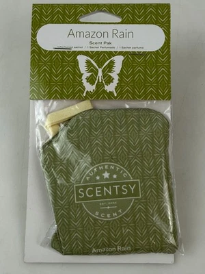 NUEVO Bolsita Perfumada Scentsy Amazon Rain Scent Pak Foto 1 de 2