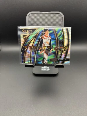 2024 Panini Select Racing - Sensations Flash Prizm #19 Jake Garcia (RC) - Image 1 of 2