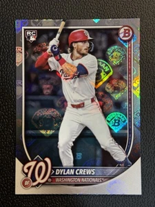 2025 Bowman Retro Foil Parallel Dylan Crews Case Hit SSP - Picture 1 of 2