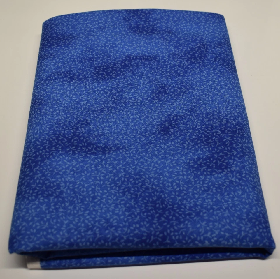 BLANK TEXTILES cotton fabric BLUE VINE TONAL BACKGROUND BLENDER  2 yards x 44" - Image 1 of 4