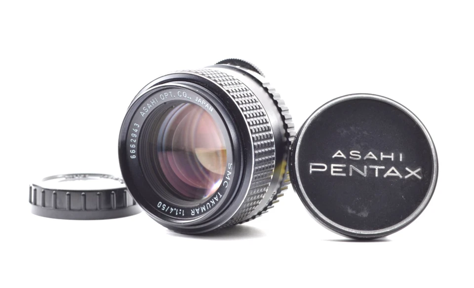 8 blades【 Top Mint】PENTAX SMC TAKUMAR 50mm f/1.4 for M42 Lens From Japan #2341 - Image 1 of 4