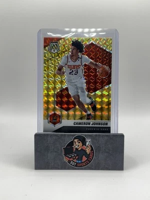 2020-21 Panini Mosaic - Cameron Johnson #172 Reactive Yellow Prizm - Image 1 of 2