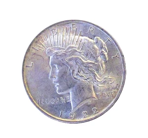 PEACE DOLLAR 1922 P BU CONDITION #400168 - Picture 1 of 2