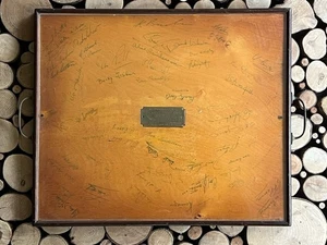 Vintage Wooden Tray Bernard Simpson Landlord The Albion Siege 1958 Sunderland? - Picture 1 of 12
