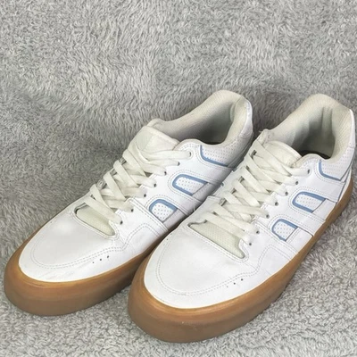 Zapatos Emerica Tilt G6 Vulc Para Hombre Talla 11 Blanco Cuero Goma Goma Usados en Excelente Condición Patín Foto 1 de 4