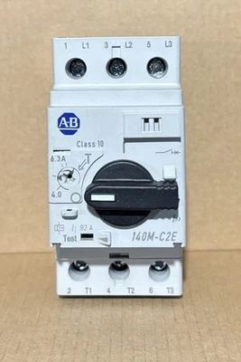 Allen-Bradley 140M-C2E-B63 Ser. C电机保护断路器 — 第 1/2 张图片