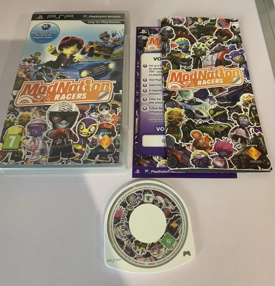 Modnation Racers (PSP) PEGI 7+ Racing: Karting - Image 1 of 1