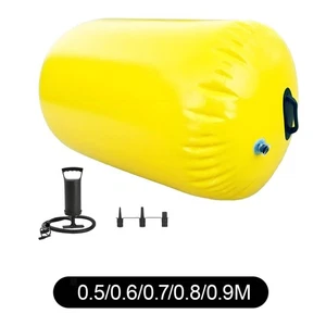 Air Roller Gymnastics Barrel Back Handspring Trainer for Gym Fitness Outdoor - Picture 1 of 31