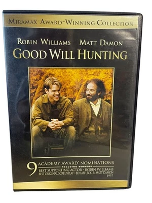 Good Will Hunting DVD 1997 Miramax Award-Winning Collection Robin Williams - Image 1 of 2