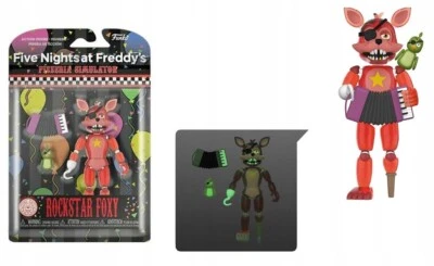 Rockstar Foxy Pizza Figur Funko FNAF +ŚWIECI - Bild 1 von 3