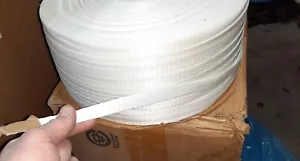 3/4" x 1200 ft roll Woven Polyester Cord Strap Strapping Poly Shipping Packing - Picture 1 of 3