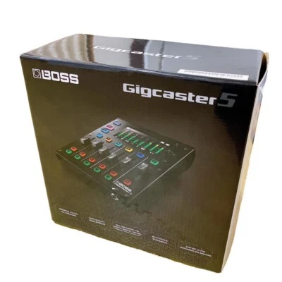 BOSS Gigcaster 5 GCS-5 Audio Streaming Mixer 5-Channel Brand New Original Box - Image 1 of 4