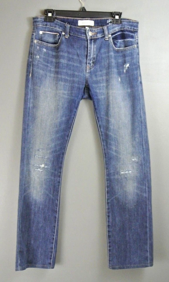 Pantalón vaquero Henry & Belle para mujer 30 lila recto albañil ligeramente desgastado *1024 Foto 1 de 3