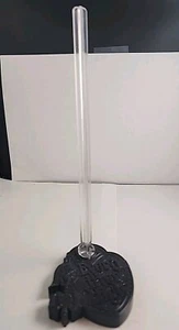 Ever After High Black Doll Stand And Clear Base V7961-2029 No Body Clip - Picture 1 of 5