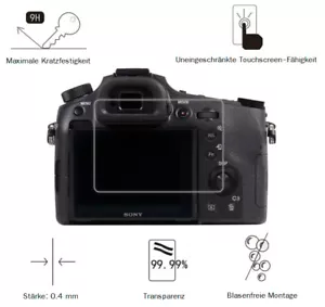 Sony RX10 Mark IV 0,4 MM Adhesion Screen Protector Glass Protective Film LC7660 - Picture 1 of 1
