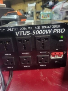 5000W PRO Voltage Transformer Converter Step Up/Down AC 110V/220V - Picture 1 of 6