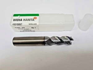 HANITA™ 12mm Solid Carbide 3 Flute TiCN Coated Finish End Mill - Picture 1 of 5