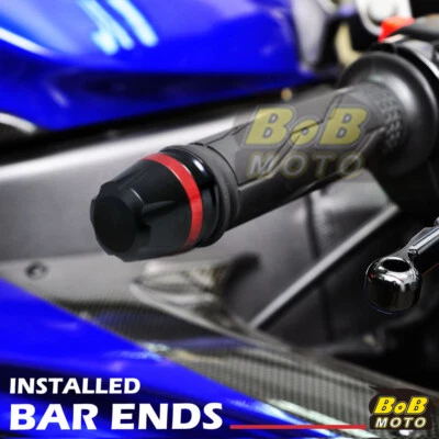 Billet MOIRE Handle Bar Ends For Ducati MONSTER 1100 S / EVO 09-14 11 12 13 14 Foto 1 de 4