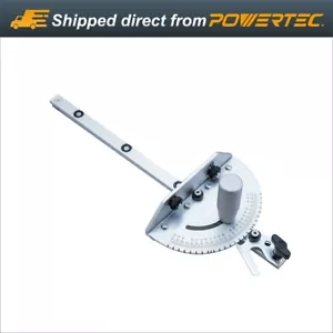 POWERTEC Deluxe Miter Gauge for Table Saw with 27 Angle Stops (71142) - Picture 1 of 9
