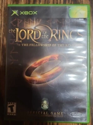 Xbox Lord of the rings The Fellowship of the rings game Microsoft Xbox Original - Image 1 of 3