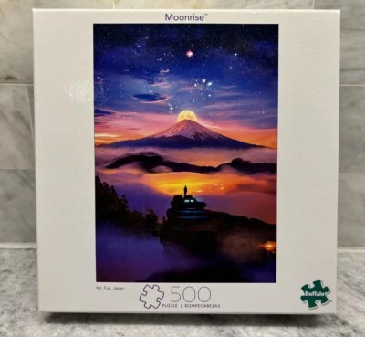 Buffalo Games 500-Pieces Jigsaw Puzzle, Moonrise - Image 1 of 2