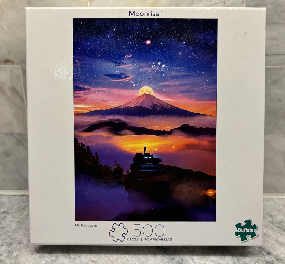 Rompecabezas Buffalo Games 500 piezas, Moonrise Foto 1 de 2