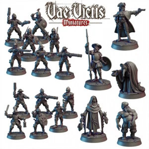 Vae Victis Miniatures City Watch 28mm Frostgrave pathfinder D&D - Picture 1 of 9
