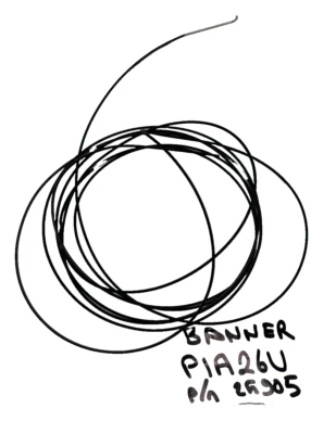 BANNER ENGINEERING PIA26U FIBER OPTIC CABLE P/N 25905 NEW "FREE SHIPPING" 🎯 - Image 1 of 4