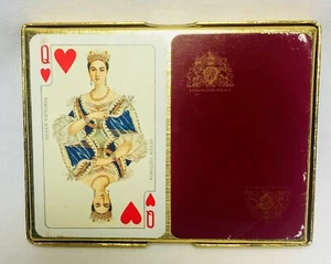 Vintage Piatnik Kensington Palace Playing Bridge Cards Double Deck - Picture 1 of 7