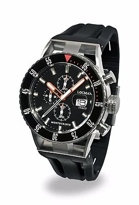 Reloj Hombre Locman Montecristo Cronógrafo Profesional Buzo 12ATM Foto 1 de 4