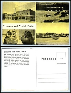 MEXICO Postcard - Nuevo Casas Grandes, Museum & Motel Pinon FY - Picture 1 of 1
