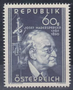 RRR FARBPROBE Dunkelviolettblau Madersperger mit "falschem" Geburtsjahr 1767 - Picture 1 of 4