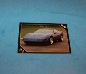 Corvette Sport 1991 cupé tarjeta coleccionable del conjunto Vette edición inaugural - Imagen 1 de 2