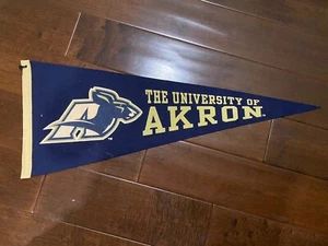 The University Of Akron Full Size Pennant - Picture 1 of 1
